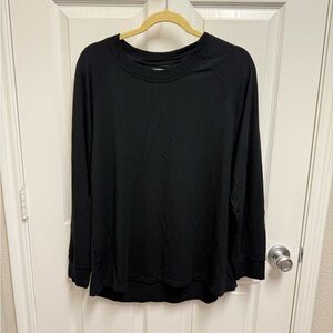 LAKE Pajamas Black Lounge Sweater